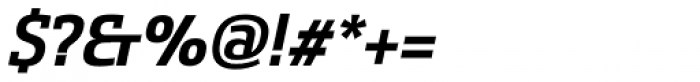 Sancoale Slab Bold Italic Font OTHER CHARS