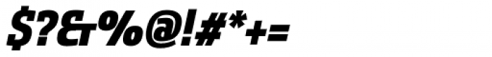 Sancoale Slab Cond Black Italic Font OTHER CHARS