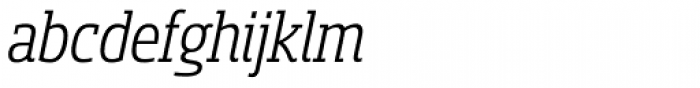 Sancoale Slab Cond Italic Font LOWERCASE