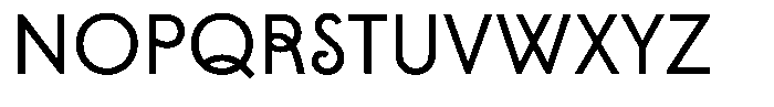 Sancremo Font UPPERCASE