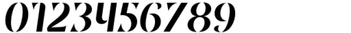 Sandega Italic Font OTHER CHARS