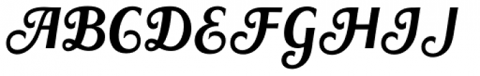 Sandena Bold Condensed Italic Swash Font LOWERCASE
