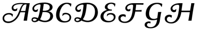 Sandena Medium Italic Swash Font UPPERCASE