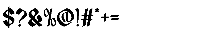 Sandey Molse Regular Font OTHER CHARS