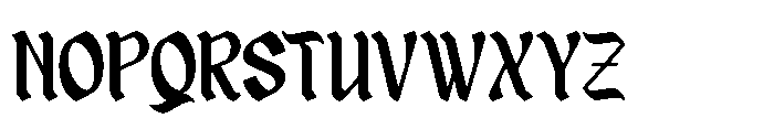 Sandey Molse Regular Font UPPERCASE