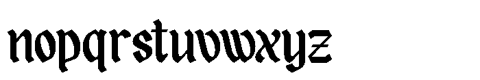 Sandey Molse Regular Font LOWERCASE