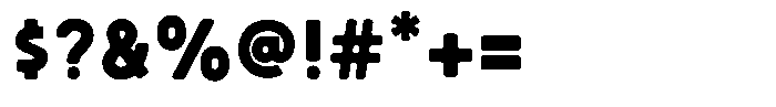 Sandport Condensed Bold Font OTHER CHARS