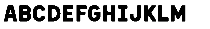 Sandport Condensed Bold Font UPPERCASE