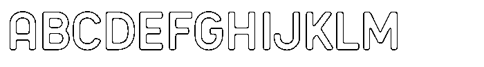 Sandport Condensed Outline FONT
