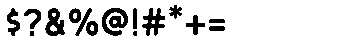 Sandport Condensed Font OTHER CHARS