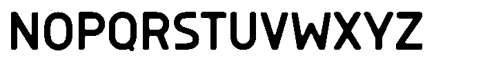 Sandport Condensed Font LOWERCASE