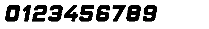 Sandport Extended Bold Italic Font OTHER CHARS