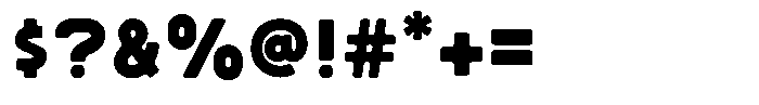 Sandport Extended Bold Font OTHER CHARS