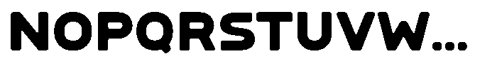 Sandport Extended Bold Font LOWERCASE