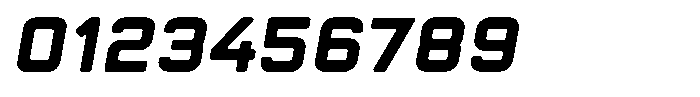Sandport Extended Medium Italic Font OTHER CHARS