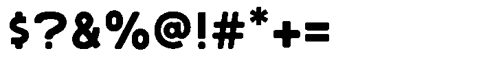 Sandport Extended Medium Font OTHER CHARS