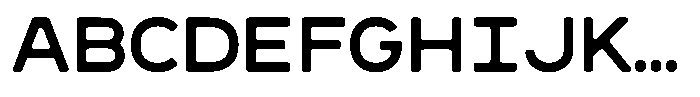 Sandport Extended Font UPPERCASE
