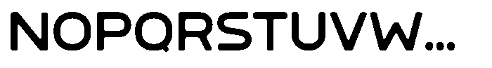 Sandport Extended Font UPPERCASE