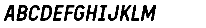 Sandport Narrow Italic Font UPPERCASE