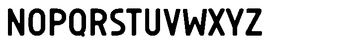 Sandport Narrow Font UPPERCASE