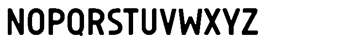 Sandport Narrow Font LOWERCASE