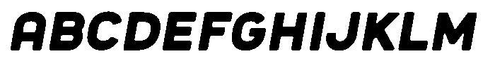 Sandport Regular Bold Italic FONT