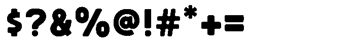Sandport Regular Bold Font OTHER CHARS