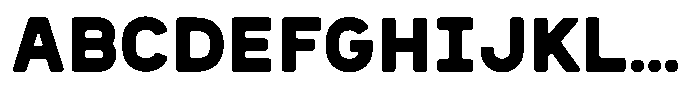 Sandport Regular Bold Font UPPERCASE