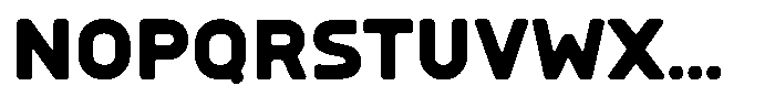 Sandport Regular Bold Font UPPERCASE