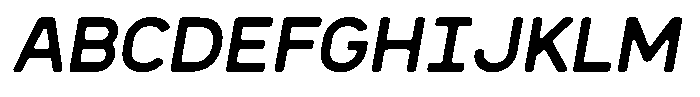 Sandport Regular Italic Font UPPERCASE