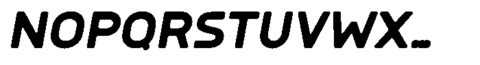 Sandport Regular Medium Italic Font LOWERCASE