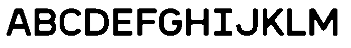 Sandport Regular Font UPPERCASE