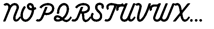 Sandport Script Font UPPERCASE