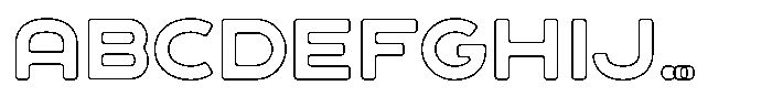 Sandport Ultra Medium Outline FONT
