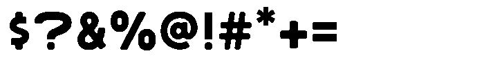 Sandport Ultra Medium Font OTHER CHARS