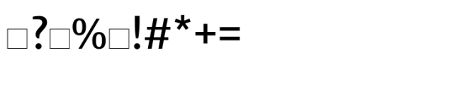 Sandur Kannada Medium Font OTHER CHARS
