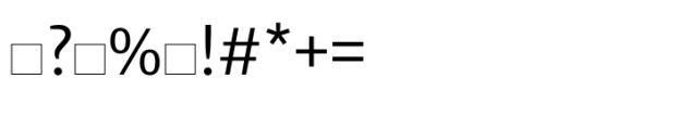 Sandur Kannada Regular Font OTHER CHARS
