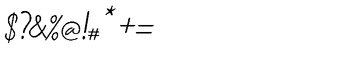 SandwichParadise Font OTHER CHARS