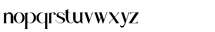 Sandy King Font LOWERCASE
