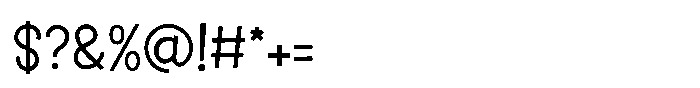 Sandy Wink Regular Font OTHER CHARS