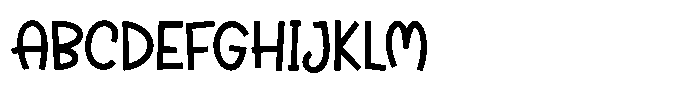 Sandy Wink Regular Font UPPERCASE