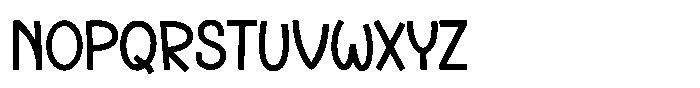 Sandy Wink Regular Font UPPERCASE