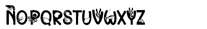 Sandy Wink Sea Regular Font UPPERCASE