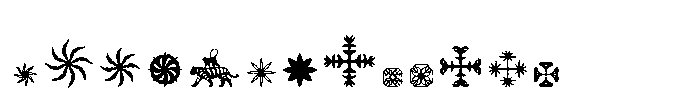Saned Icon Font UPPERCASE