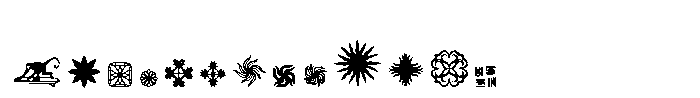 Saned Icon Font UPPERCASE