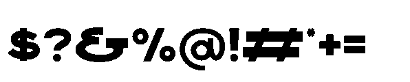 Saned Regular Font OTHER CHARS