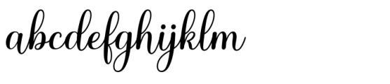 Sanehya Italic Font LOWERCASE