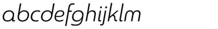 Sangli Book Italic Font LOWERCASE