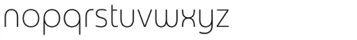 Sangli Condensed Thin Font LOWERCASE