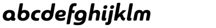 Sangli ExtraBold Italic Font LOWERCASE